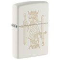 Zippo King Queen Design White Matte - 49847