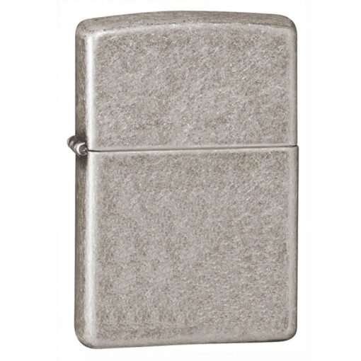 Zippo Armor Antique Silver Plate - 28973