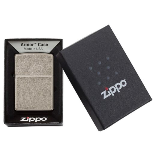 Zippo Armor Antique Silver Plate - 28973 - Hình ảnh 5