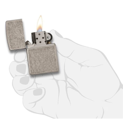 Zippo Armor Antique Silver Plate - 28973 - Hình ảnh 6