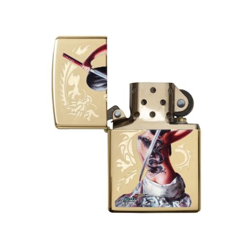 Zippo Mazzi Dragon Girl - 29668 - Hình ảnh 2