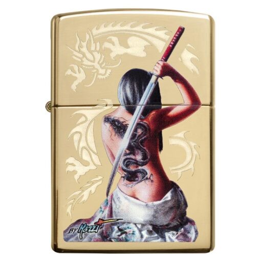 Zippo Mazzi Dragon Girl - 29668 - Hình ảnh 3