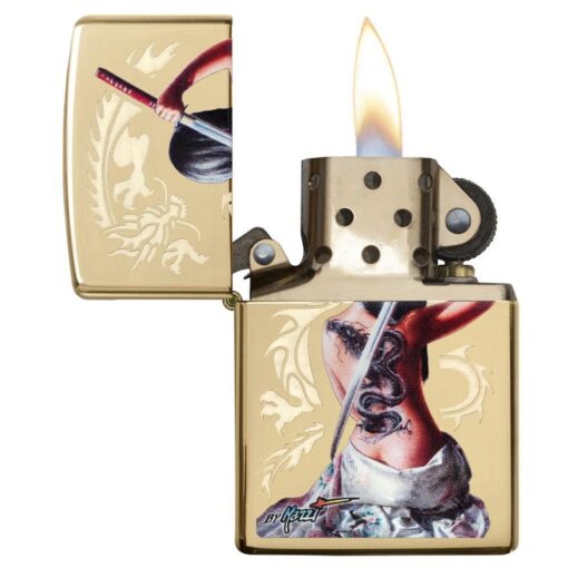 Zippo Mazzi Dragon Girl - 29668 - Hình ảnh 4