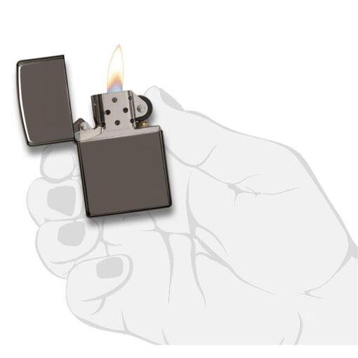 Zippo Classic Black Ice - 150 - Hình ảnh 5
