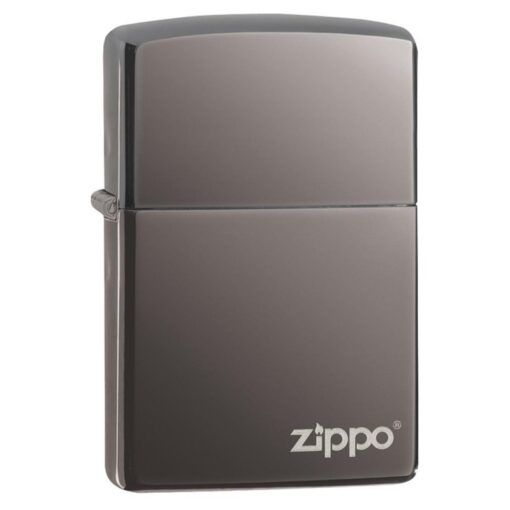 Zippo Classic Black Ice Zippo Logo - 150ZL