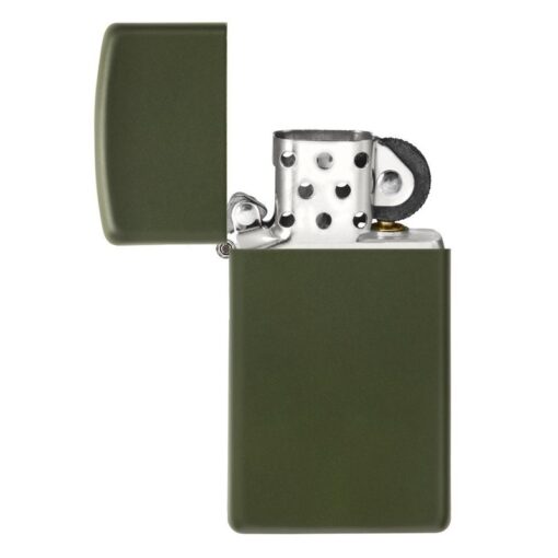 Zippo Slim Green Matte - 1627 - Hình ảnh 2