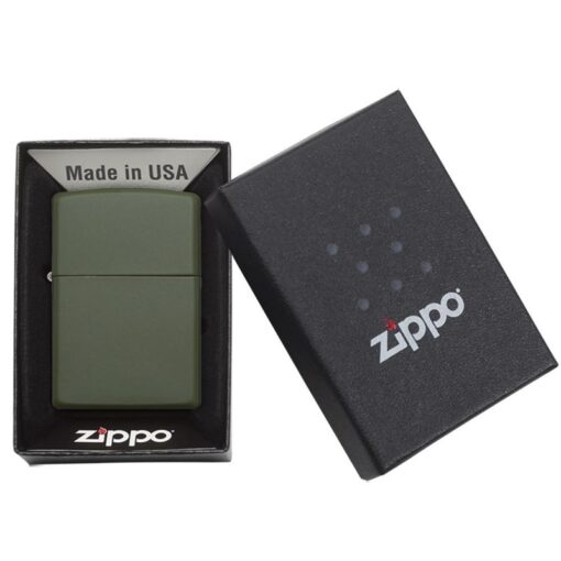 Zippo Classic Matte Green - 221 - Hình ảnh 5