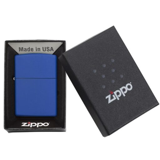 Zippo Classic Royal Blue Matte - 229 - Hình ảnh 6
