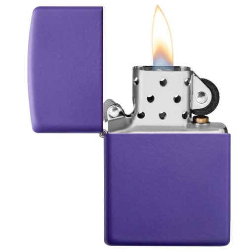 Zippo Classic Purple Matte - 237 - Hình ảnh 4