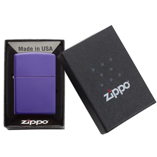Zippo Classic Purple Matte - 237 - Hình ảnh 5