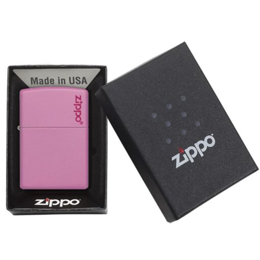 Zippo Classic Pink Matte with Zippo Logo - 238ZL - Hình ảnh 6