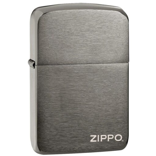 Zippo 1941 Replica Black Ice with Zippo logo - 24485