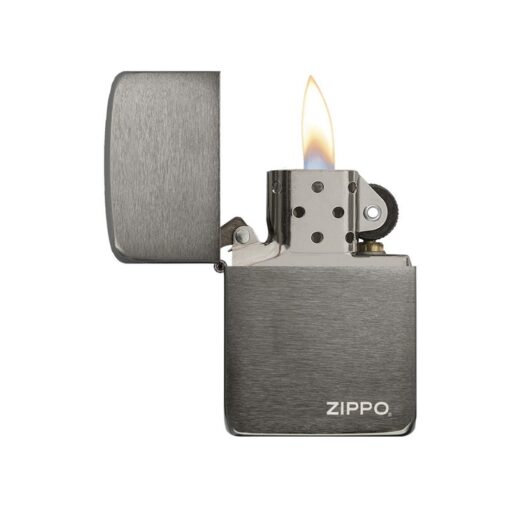 Zippo 1941 Replica Black Ice with Zippo logo - 24485 - Hình ảnh 2