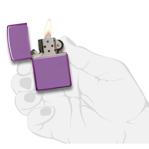 Zippo Classic High Polish Purple - 24747 - Hình ảnh 4