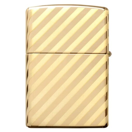 Zippo Vintage Zippo Box Top High Polish Solid Brass - 49075 - Hình ảnh 5
