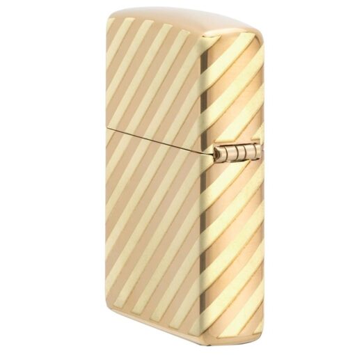 Zippo Vintage Zippo Box Top High Polish Solid Brass - 49075 - Hình ảnh 8