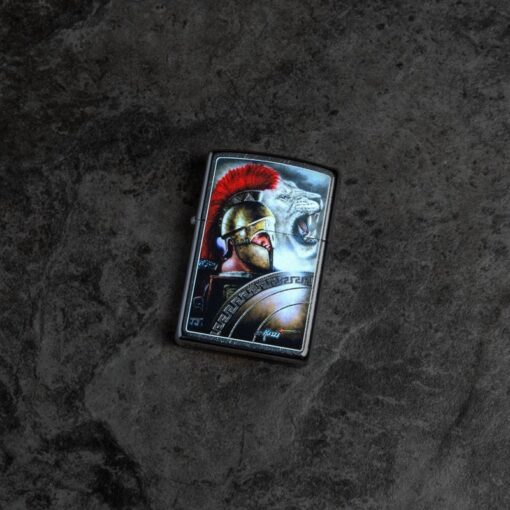 Zippo Mazzi Spartan and Lion - 49095 - Hình ảnh 7