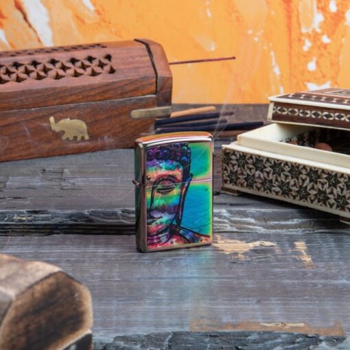 Zippo Bright Buddha Design Multi Color - 49136 - Hình ảnh 7
