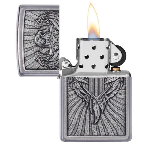 Zippo Eagle Shield Emblem Design - 49450 - Hình ảnh 4