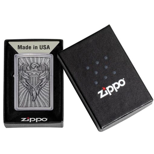 Zippo Eagle Shield Emblem Design - 49450 - Hình ảnh 6