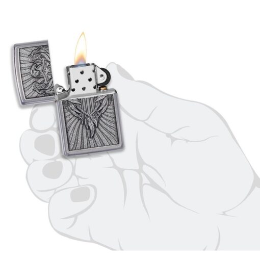 Zippo Eagle Shield Emblem Design - 49450 - Hình ảnh 5