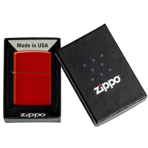 Zippo Classic Metallic Red - 49475 - Hình ảnh 6