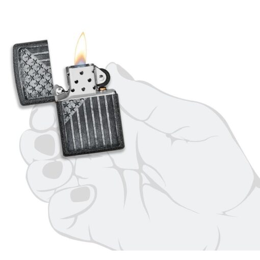 Zippo Stars and Stripes Design - 49485 - Hình ảnh 5