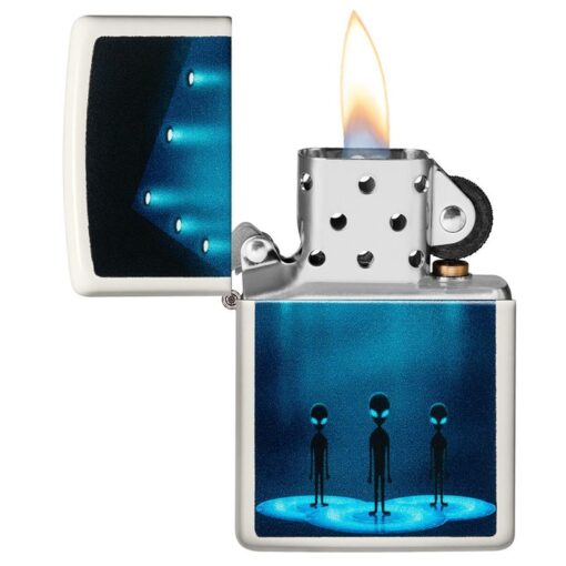 Zippo Aliens Design Glow-In-the-Dark - 49487 - Hình ảnh 4