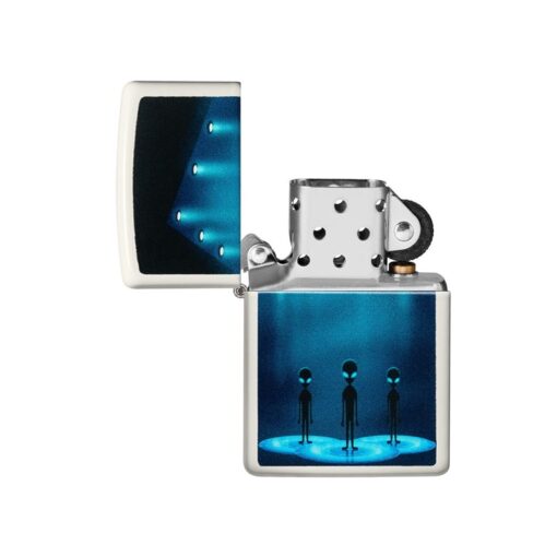 Zippo Aliens Design Glow-In-the-Dark - 49487 - Hình ảnh 2