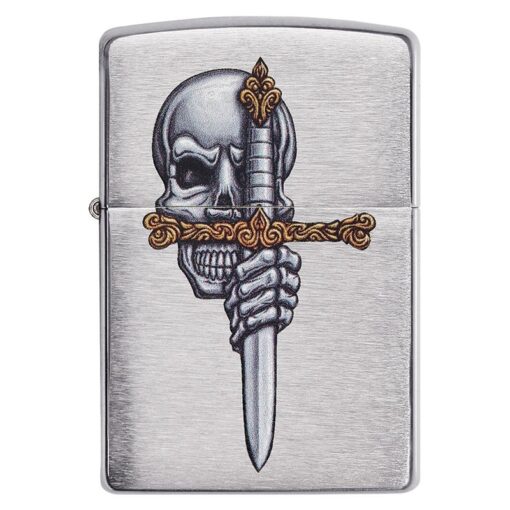 Zippo Sword Skull Design - 49488 - Hình ảnh 3