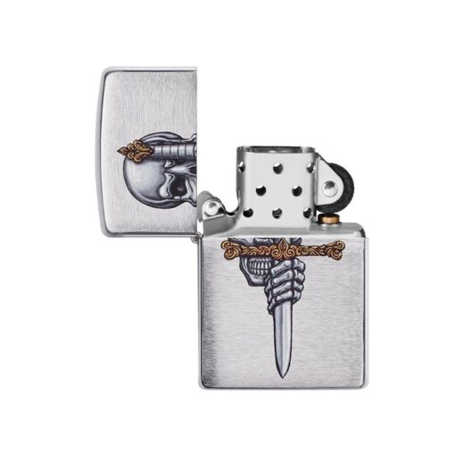 Zippo Sword Skull Design - 49488 - Hình ảnh 2
