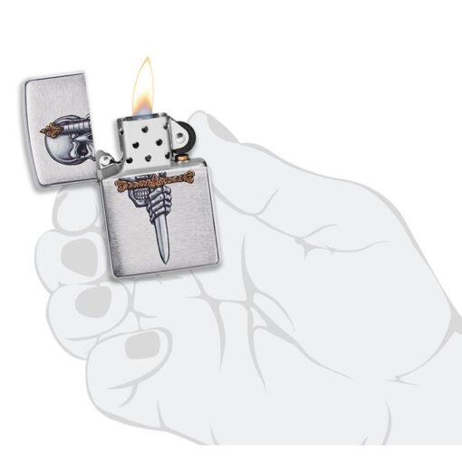 Zippo Sword Skull Design - 49488 - Hình ảnh 5
