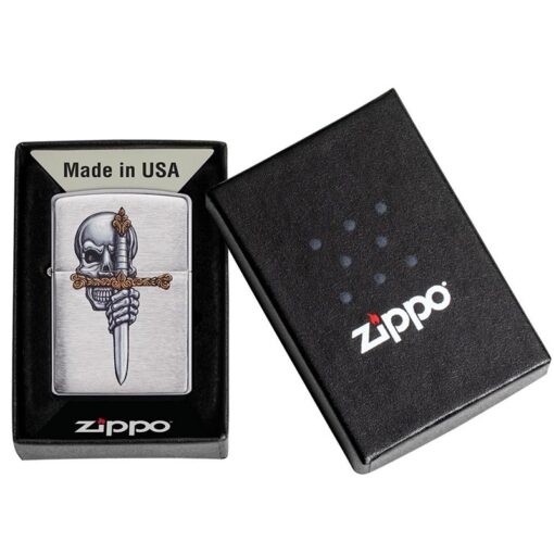 Zippo Sword Skull Design - 49488 - Hình ảnh 6