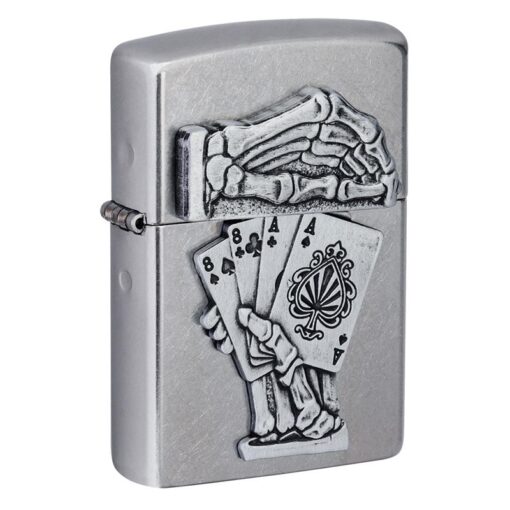 Zippo Dead Man's Hand Emblem Design - 49536