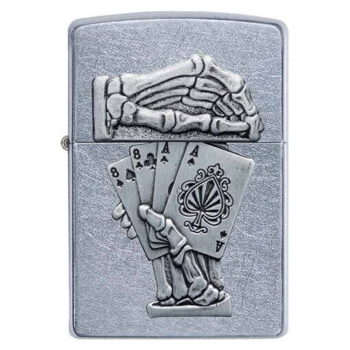 Zippo Dead Man's Hand Emblem Design - 49536 - Hình ảnh 3