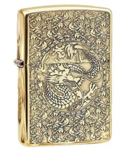 Zippo Brass Rồng Phượng - BRC21