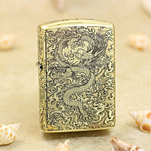 Zippo Rồng Đạp Mây - HK23 - Hình ảnh 2