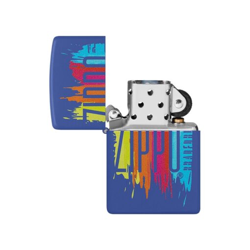 Zippo Classic Royal Blue Matte Color Image - 48138 - Hình ảnh 2
