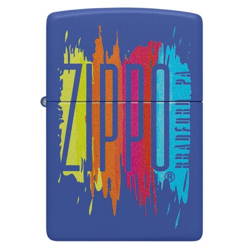 Zippo Classic Royal Blue Matte Color Image - 48138 - Hình ảnh 3
