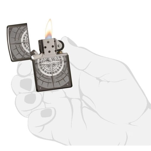 Zippo Compass Black Ice - 29232 - Hình ảnh 5