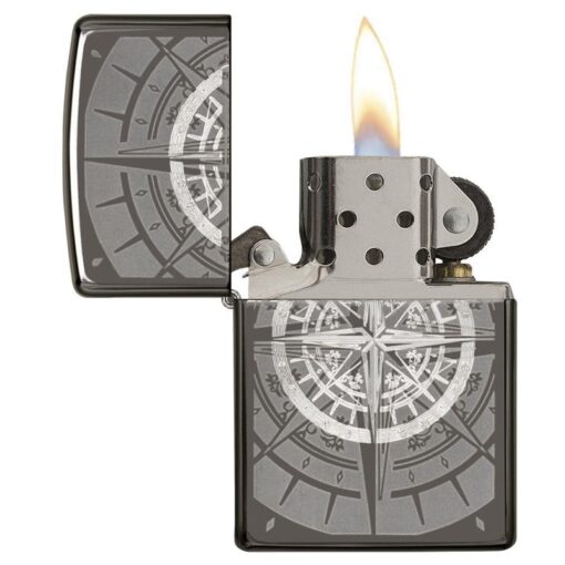 Zippo Compass Black Ice - 29232 - Hình ảnh 4
