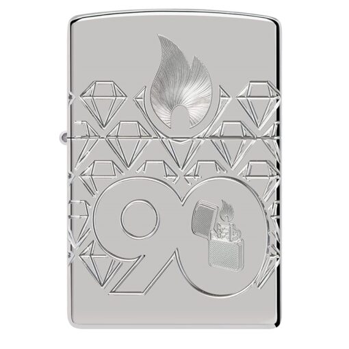 Zippo Limited Edition 90th Anniversary Sterling Silver – 48461 - Hình ảnh 3