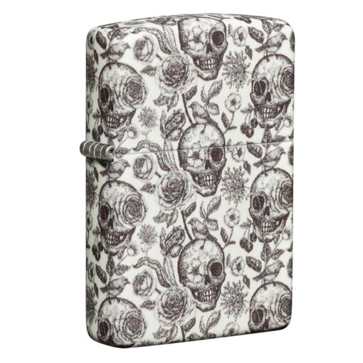 Zippo Skeleton Design Glow-In-The-Dark 540 Color - 49458
