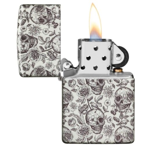 Zippo Skeleton Design Glow-In-The-Dark 540 Color - 49458 - Hình ảnh 5