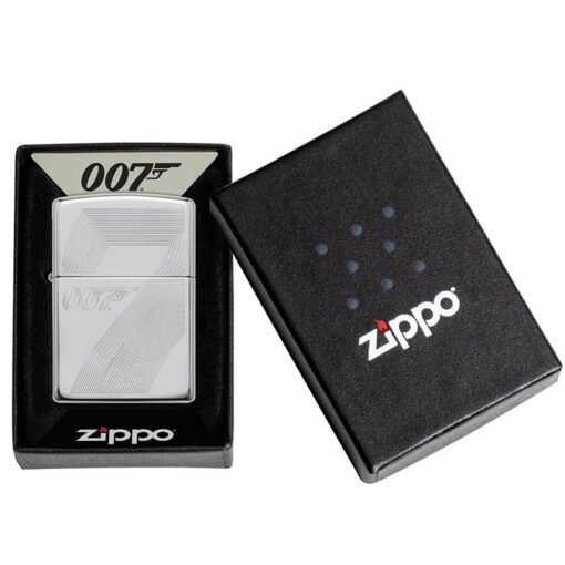Zippo The Iconic 007 Logo - 49540 - Hình ảnh 6