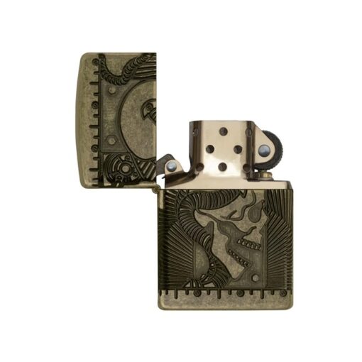 Zippo Armor 360 Multicut Steampunk Antique Brass - 29268 - Hình ảnh 2