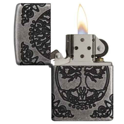 Zippo Armor Multicut Tree of Life Antique Silver - 29670 - Hình ảnh 5