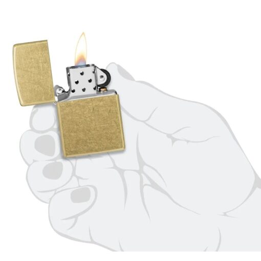 Zippo Classic Street Brass - 48267 - Hình ảnh 5