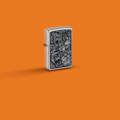 Zippo Street Chrome Jungle Design - 48567 - Hình ảnh 7