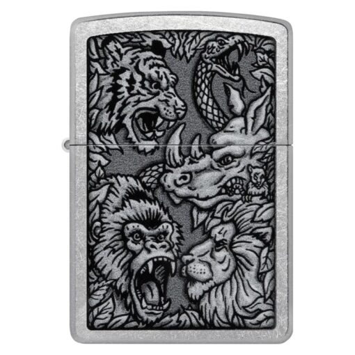 Zippo Street Chrome Jungle Design - 48567 - Hình ảnh 3